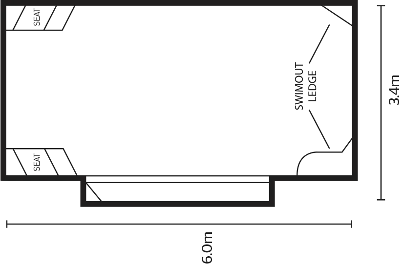 The Ambassador 6m dimensions