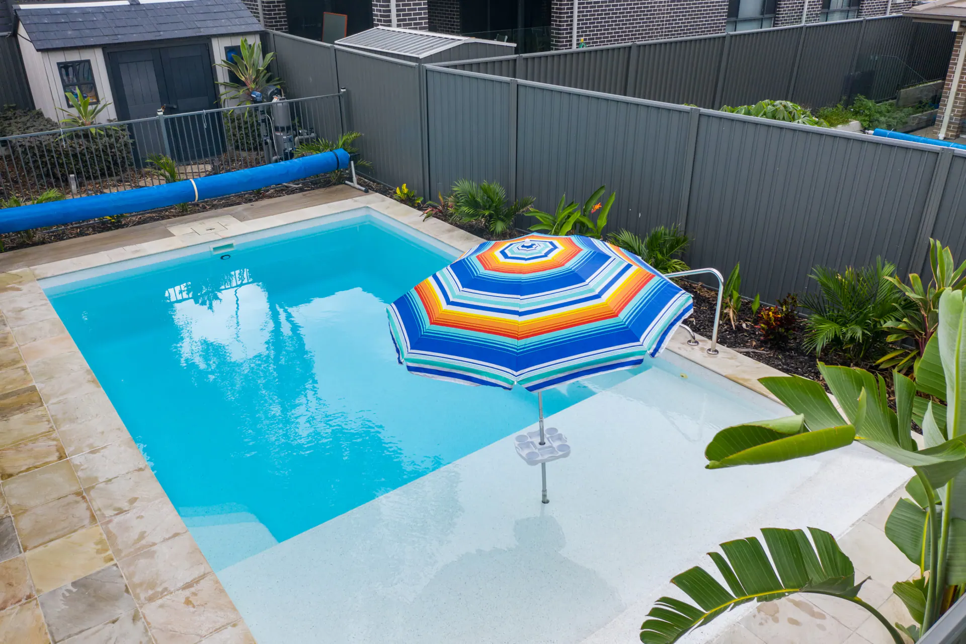The Beach Pool fibreglass pool by Complete Creative Constructions South Brisbane – image 2