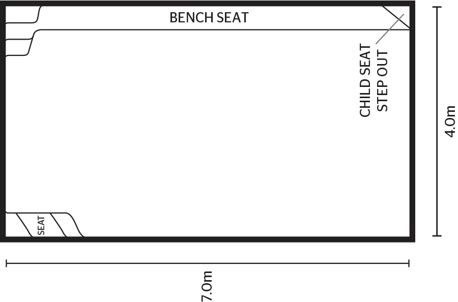 The Entertainer 7m dimensions