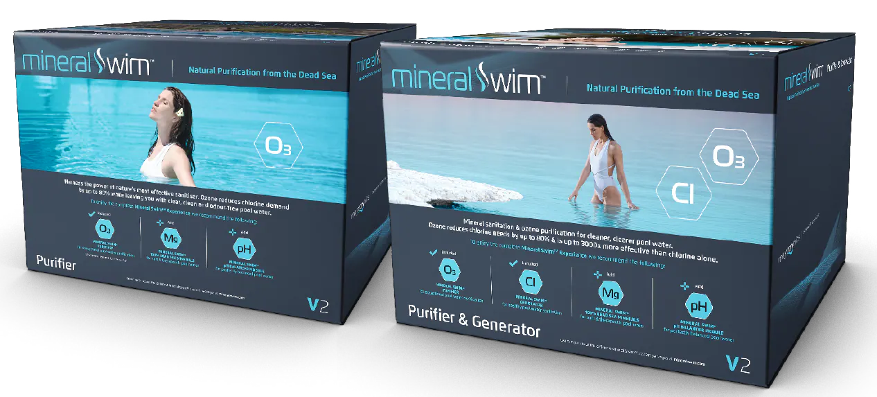 Modern pool water purification equipment