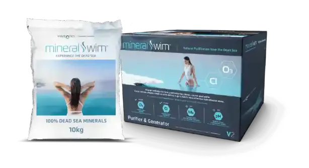 Pool water-care and mineral swim products