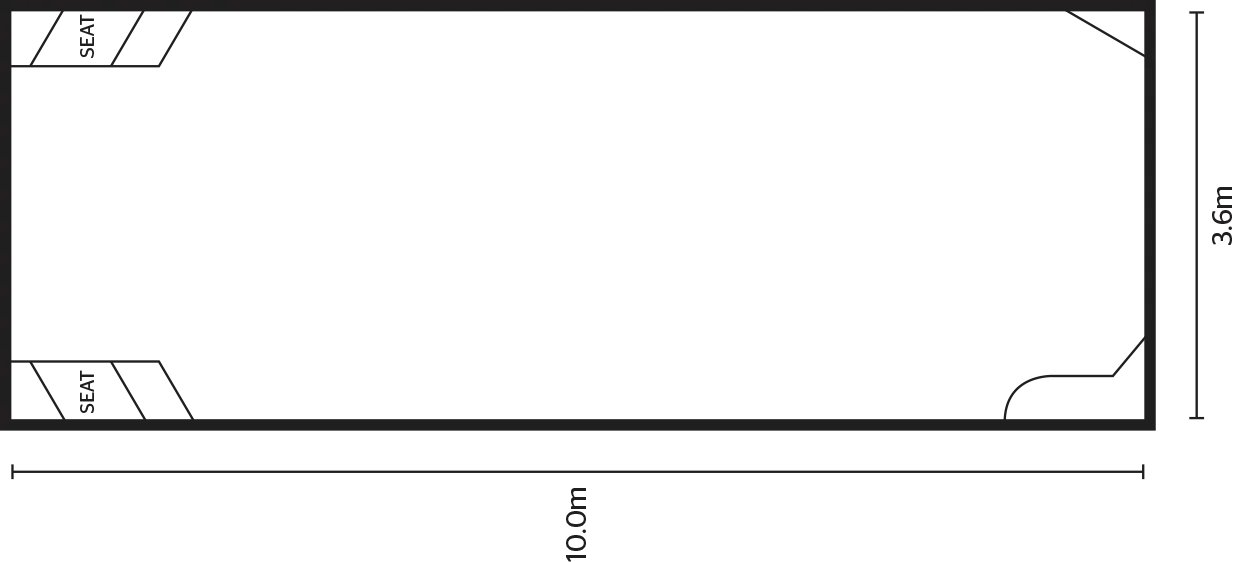 The Platinum 10m dimensions