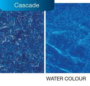 Cascade fibreglass pool colour