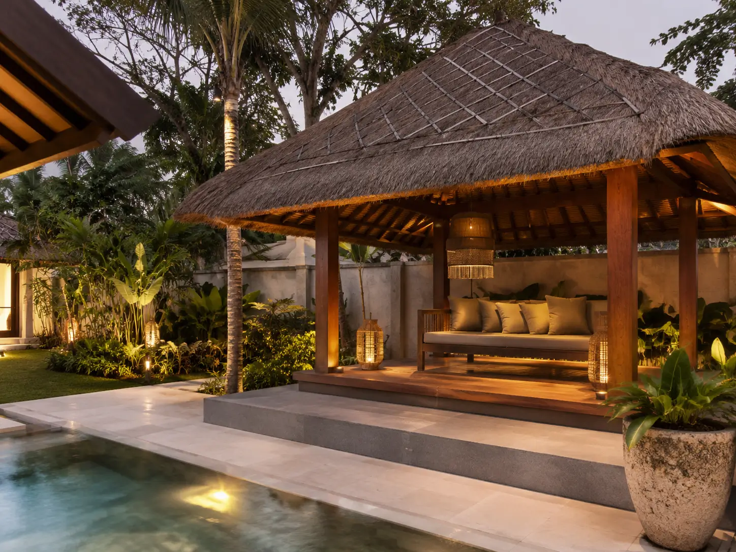 Traditional thatching