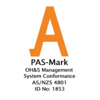 Occupational health and safety management certification mark