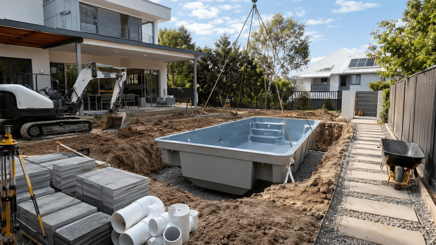 Fibreglass Pool Installation Brisbane: Why It Can Be Faster and Less Disruptive