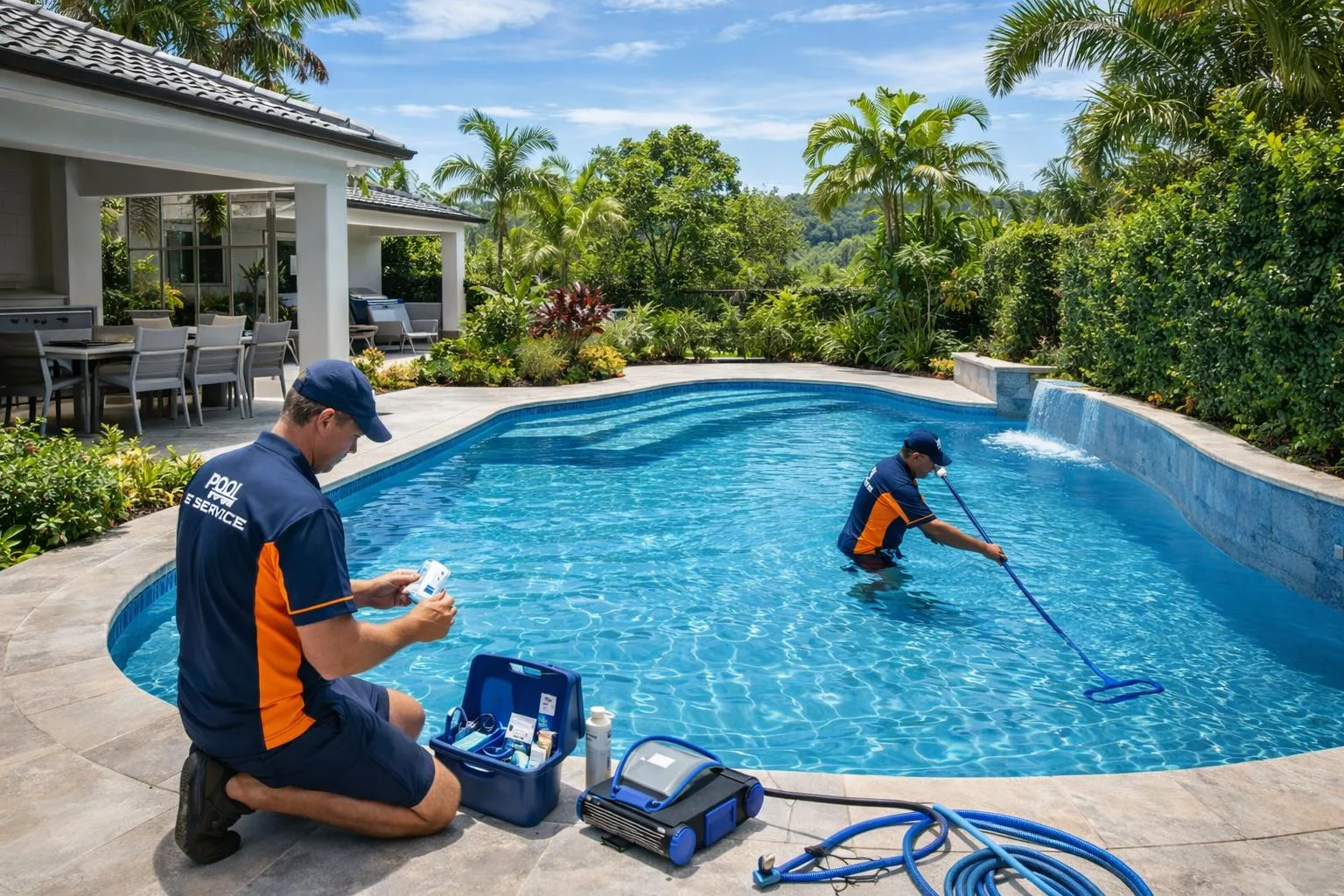 Best practices for maintaining fibreglass pools in South Brisbane weather