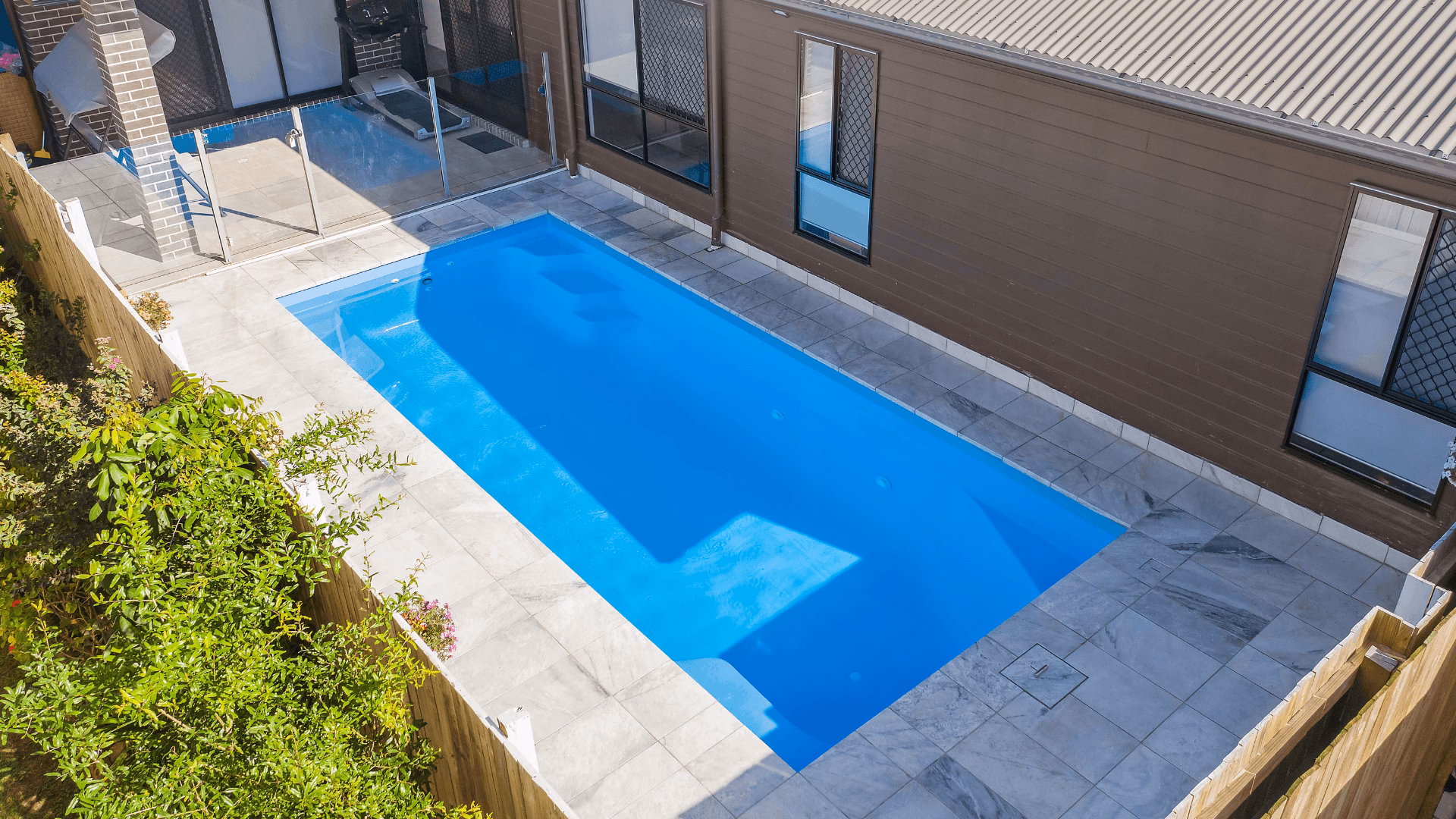 Luxury outdoor pool