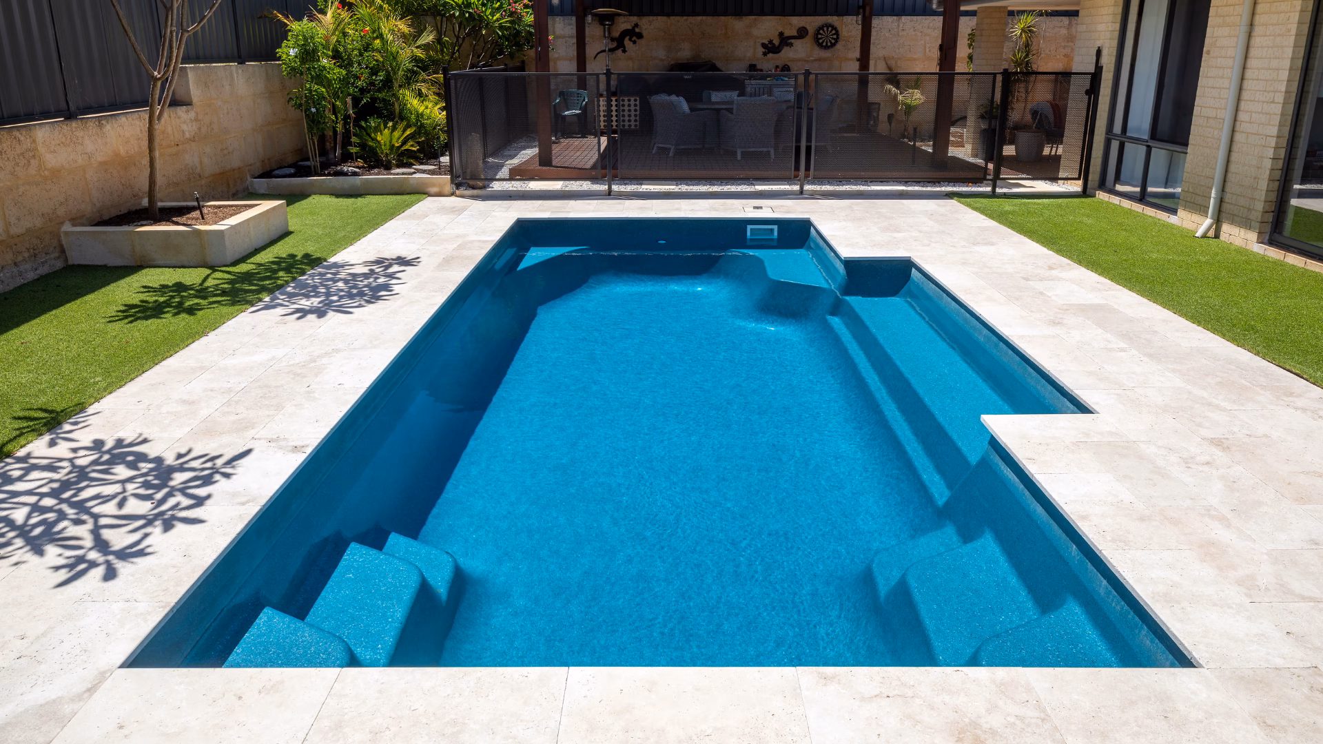 Luxury outdoor pool