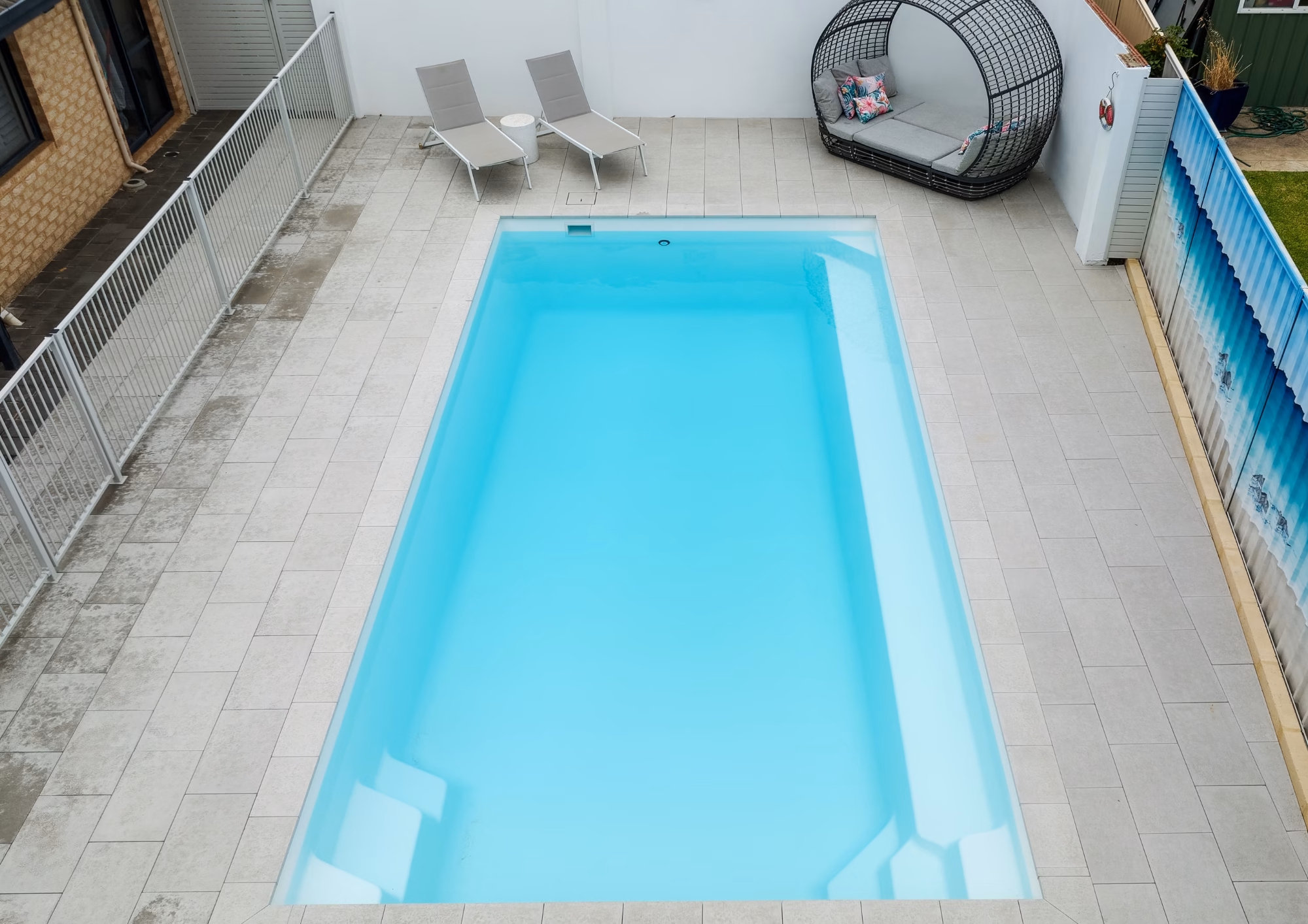 Modern family pool